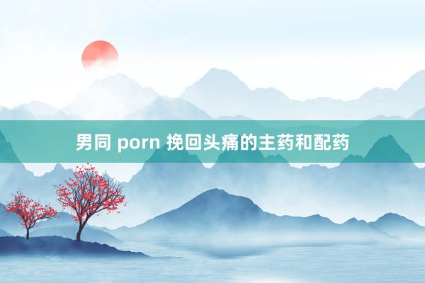 男同 porn 挽回头痛的主药和配药